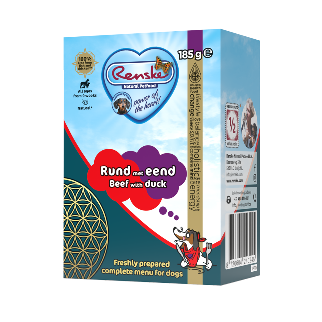 Renske Vers Rund met Eend - Tetra 185 gram (24 stuks)