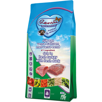 Renske Super Premium - Verse Kalkoen en Eend