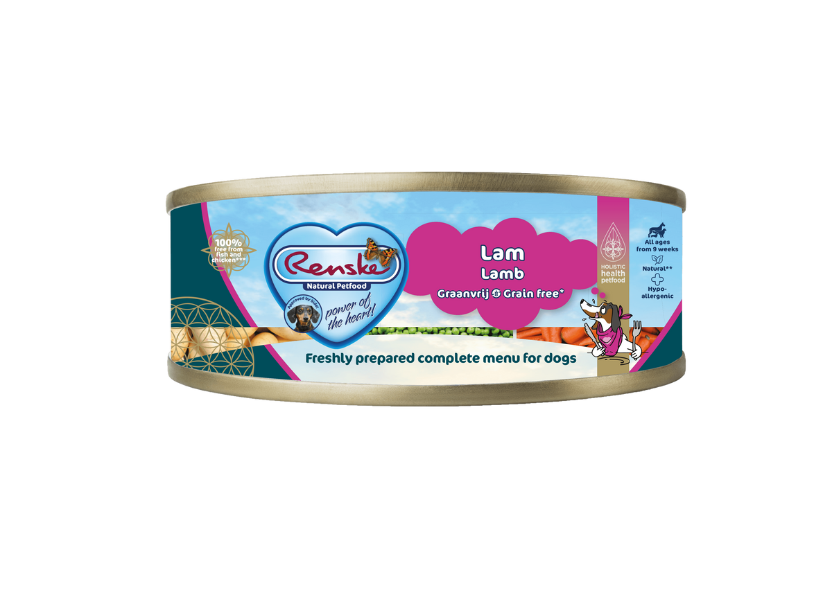 Renske Vers Lam Graanvrij - Blik 95 gram (24 stuks)