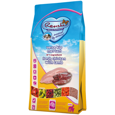 Renske Super Premium - Puppy - Verse Kip en Lam