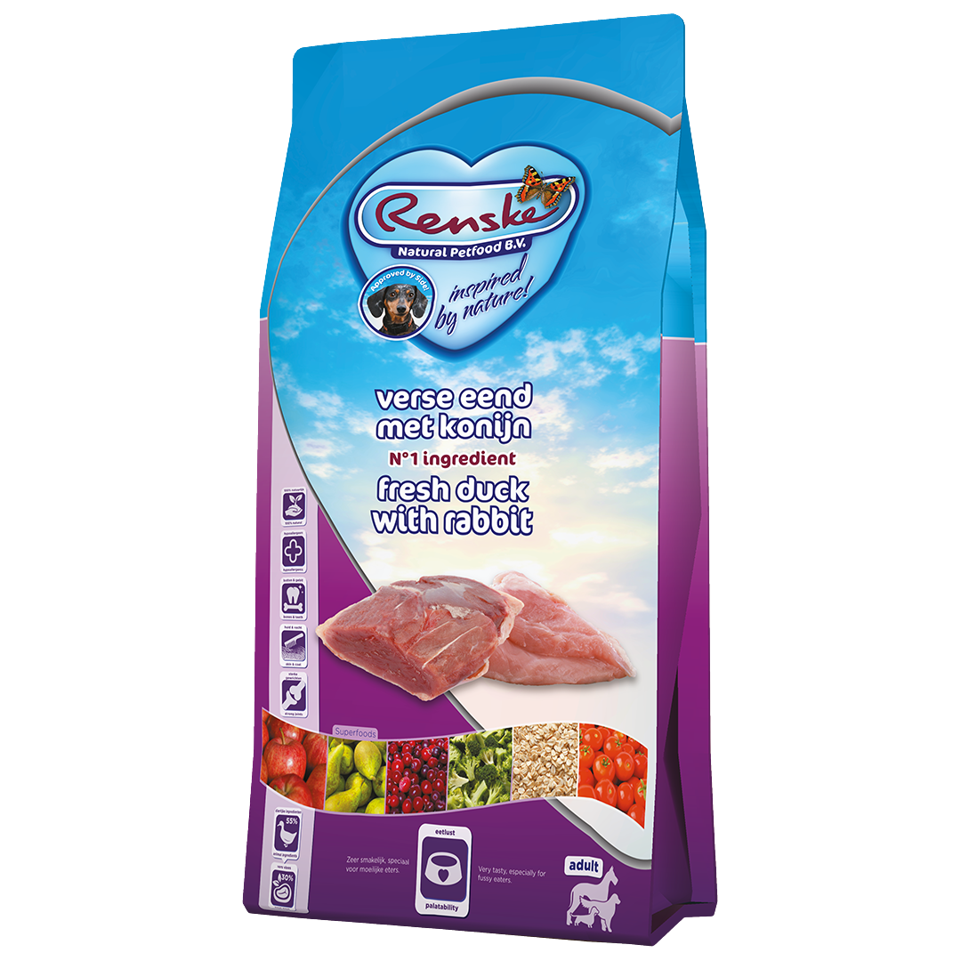 Renske Super Premium - Verse Eend en Konijn