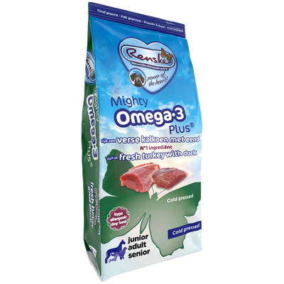 Renske Mighty Omega Plus - Kalkoen & Eend Koudgeperst