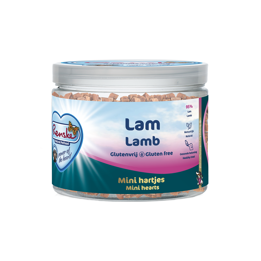 Mini hartjes lam