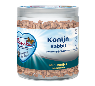 Mini hartjes konijn
