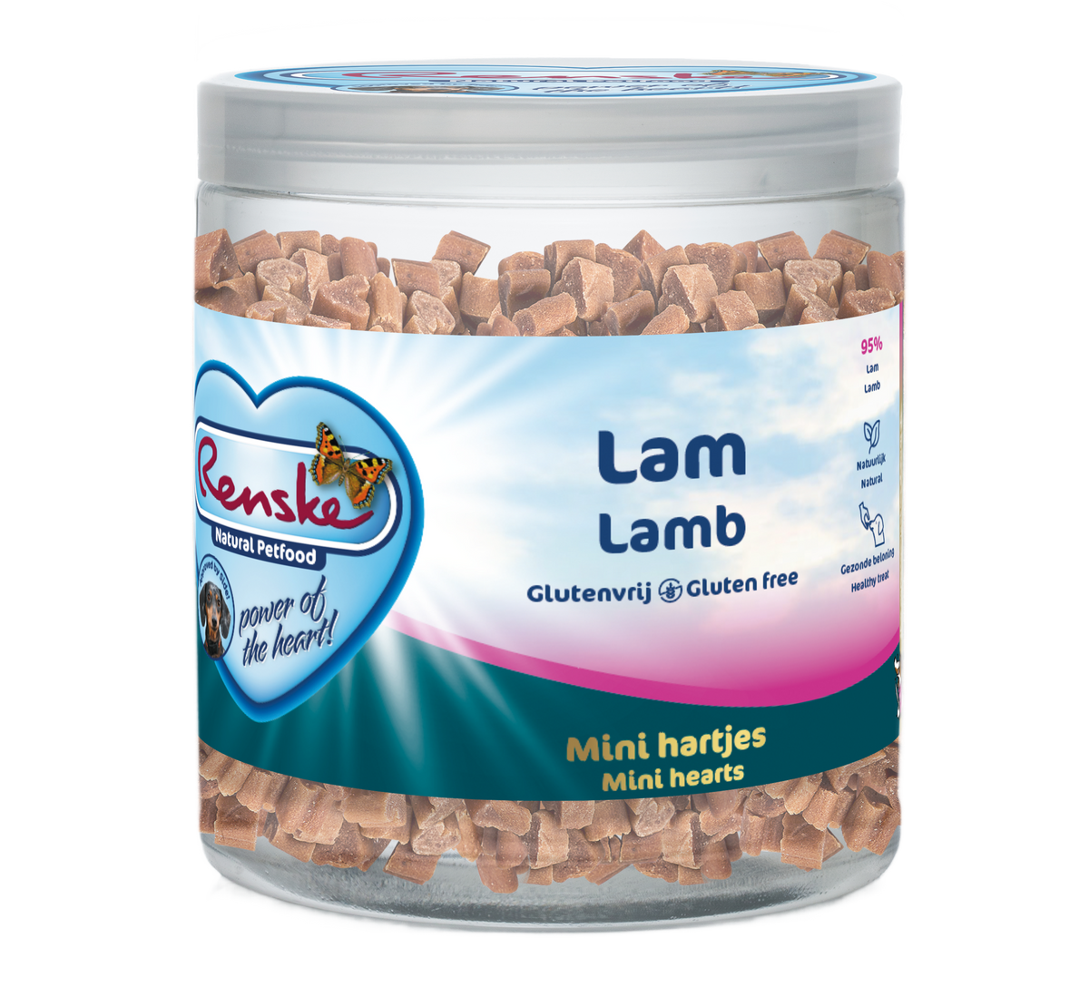 Mini hartjes lam