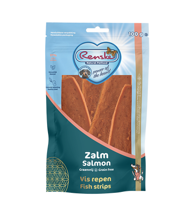 Vis Strip - Zalm 100 gram