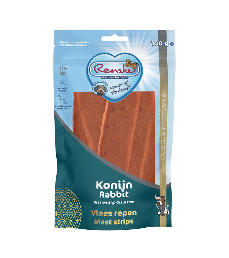 Vlees Strip - Konijn 100 gram