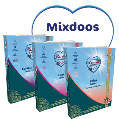Mixdoos Vers Gestoomd 395 gram (10 stuks) - Zelf samenstellen